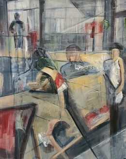 Peinture, Réminiscence 2, Anne-Sophie Larcena