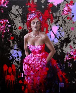 Gemälde, Jour de fête, Sylvie Julkowski-Egard