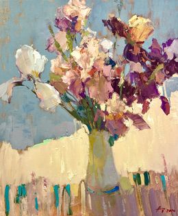 Gemälde, Irises, Andrei Belaichuk