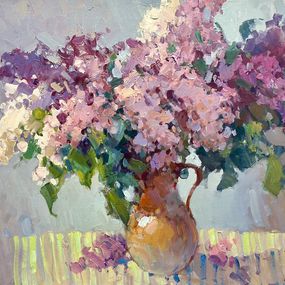 Gemälde, Lilacs in a Vase, Andrei Belaichuk