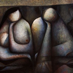 Gemälde, Night encounters, Reinaldo Chavez