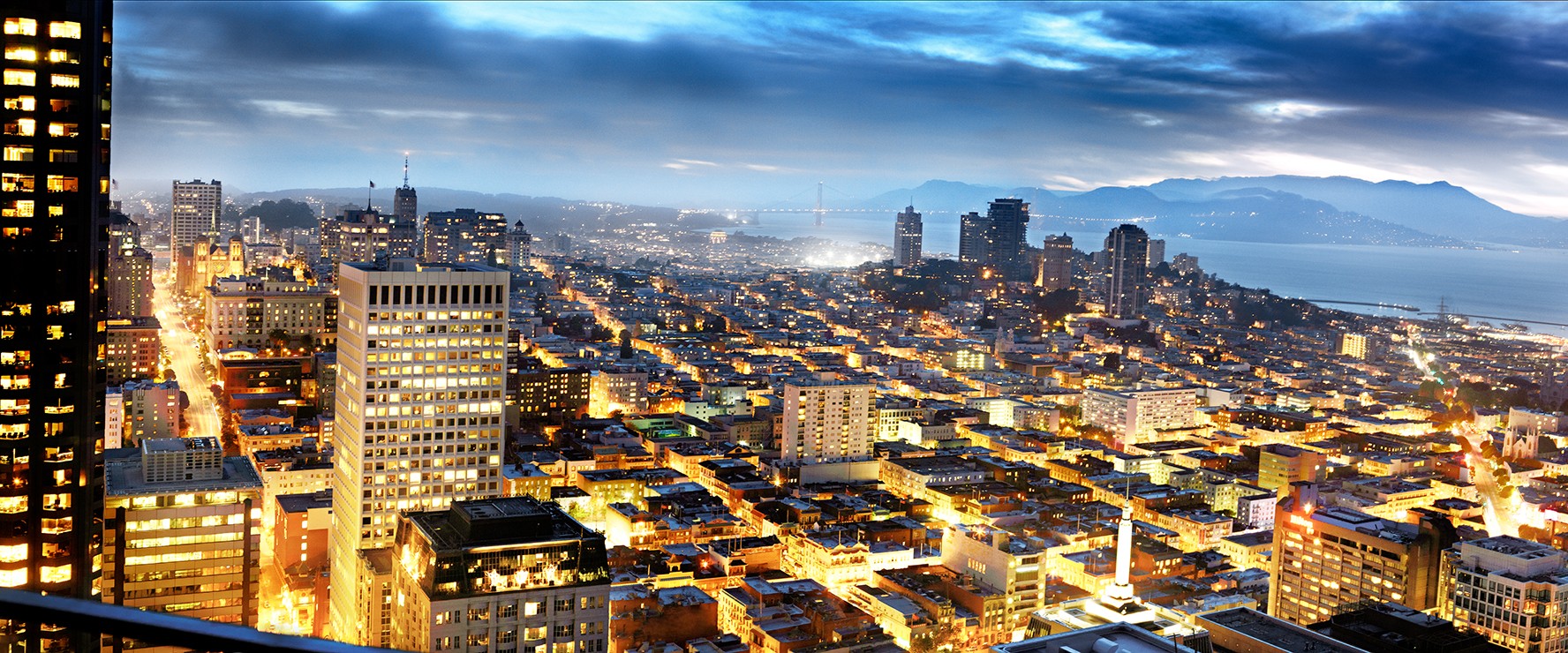 David Drebin, San Francisco Dusk (Lightbox) David Drebin, San Francisco Dusk (Lightbox)