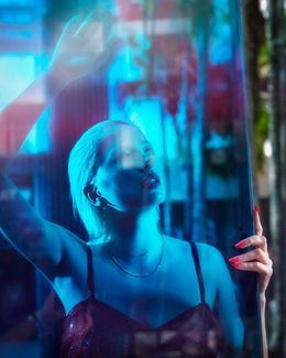 Fotografía, Staring Into The Blue (Lightbox), David Drebin