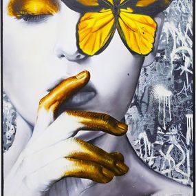 Gemälde, Woman with the golden hand, Vincent Bardou