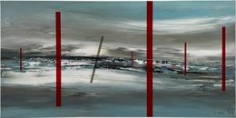 Painting, Crossing, Nicolas Ruelle