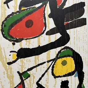 Édition, Bois gravé original, Joan Miró
