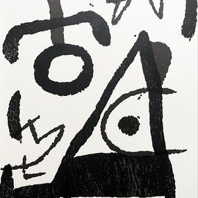 Drucke, Bois gravé original, Joan Miró