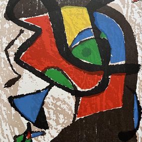 Édition, Bois gravé original, Joan Miró