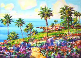 Gemälde, Summer in California, Iryna Kastsova