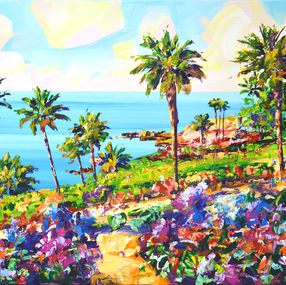 Painting, Summer in California, Iryna Kastsova