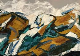 Painting, Amor y montaña desde Cuba II, José Luis Alonso Samper