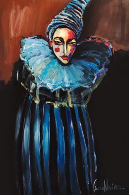 Gemälde, Harlequin Mystique, Lilith Gurekhyan