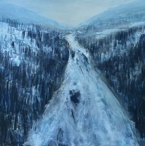 Painting, Blue Winter, Alex Claude