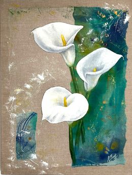 Peinture, Arum II, Virginie Cadoret