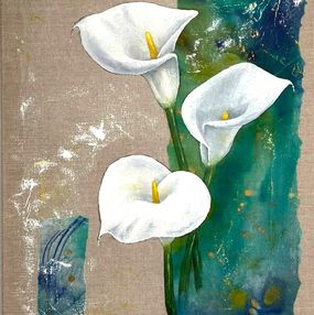 Peinture, Arum II, Virginie Cadoret