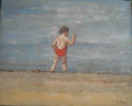 Painting, De peus al aigua, Alicia Grau