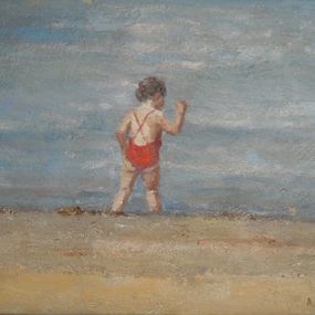 Pintura, De peus al aigua, Alicia Grau