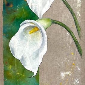 Peinture, Arum III, Virginie Cadoret