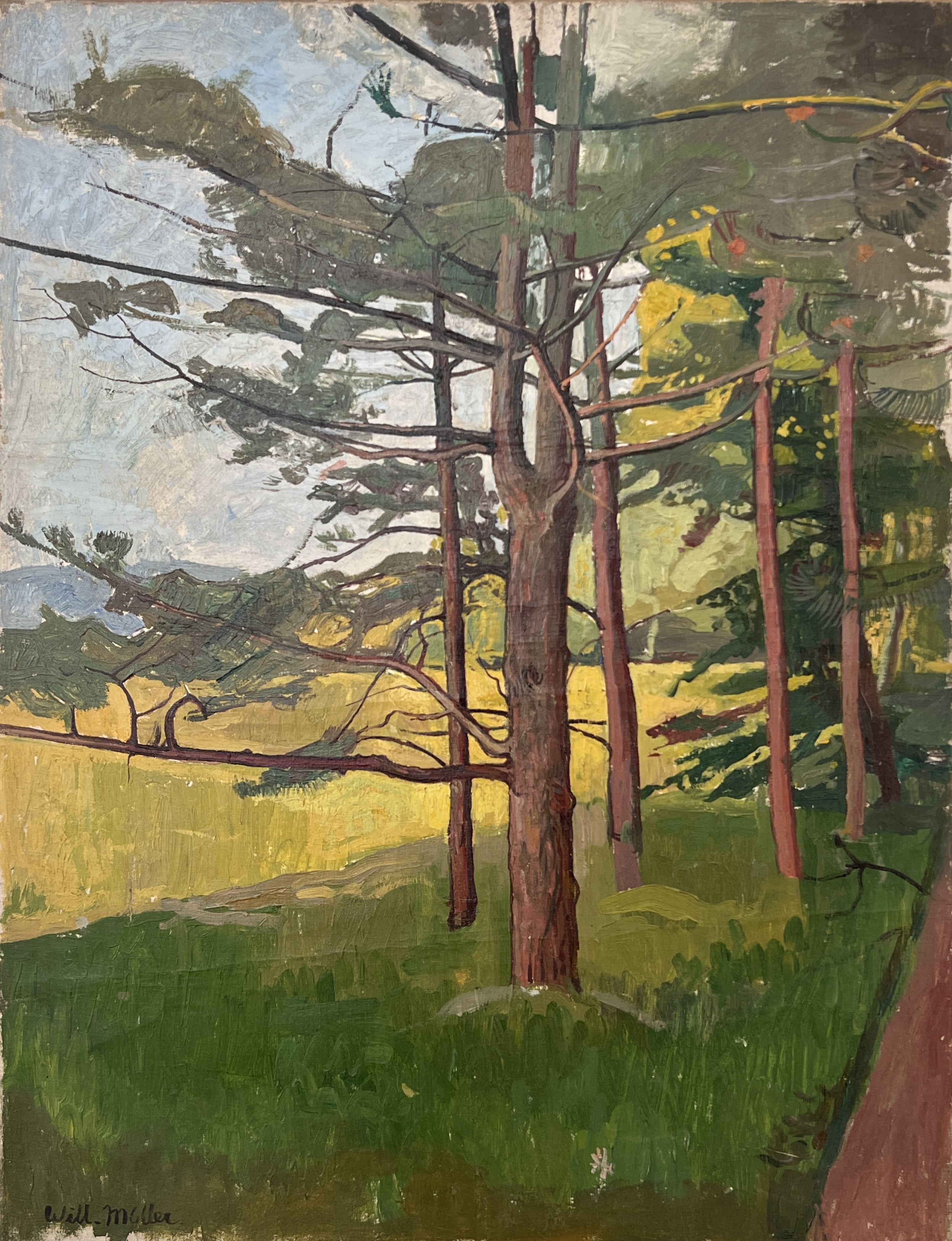 William Müller, L'orée du sentier William Müller, L'orée du sentier