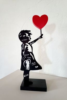 Escultura, Banksywood Couple Love, Ravi