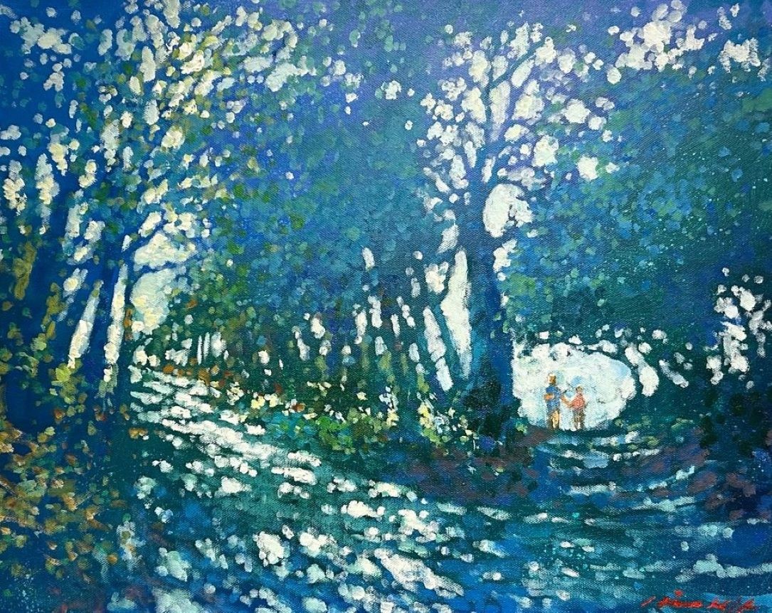 David Hinchliffe, On the Trail in Hampstead Heath David Hinchliffe, On the Trail in Hampstead Heath
