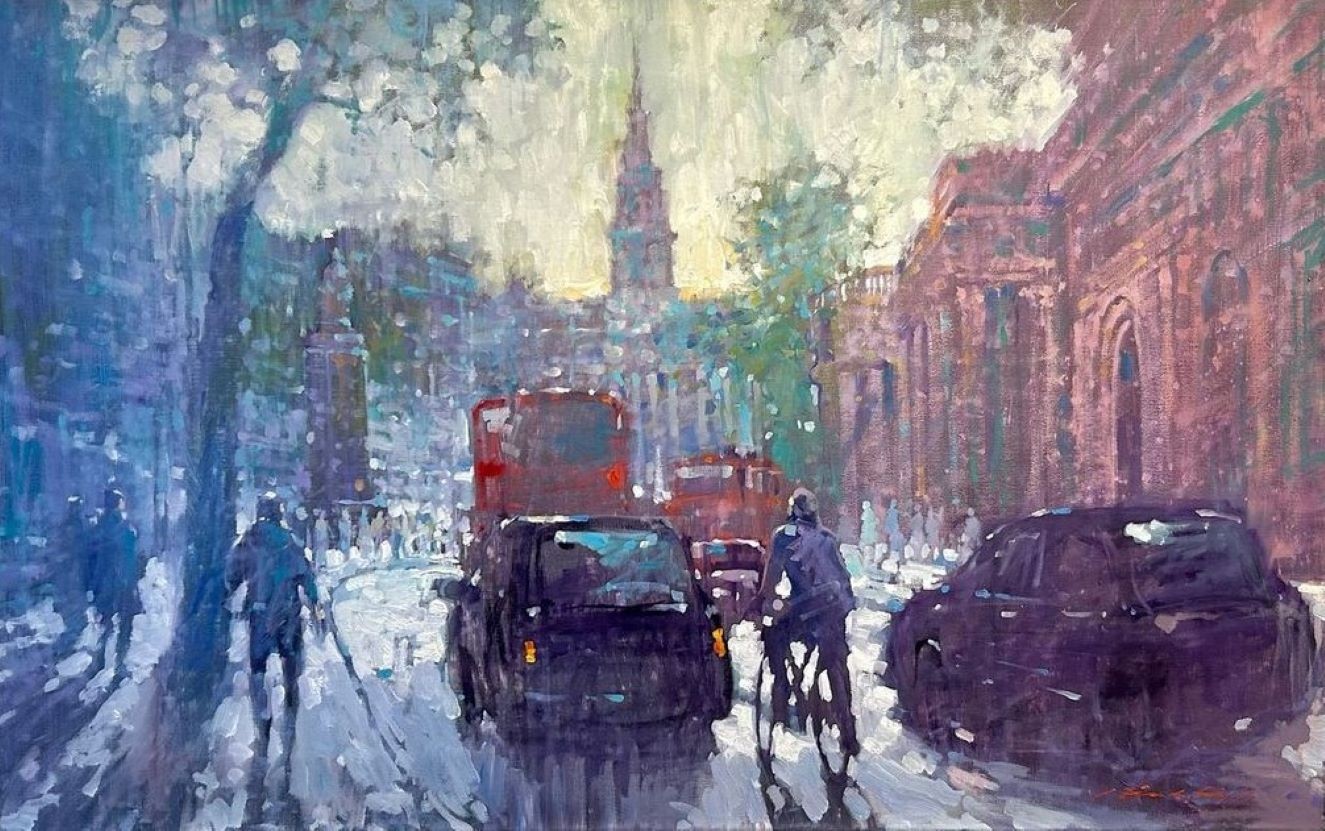 David Hinchliffe, Traffic at Charing Cross Road David Hinchliffe, Traffic at Charing Cross Road