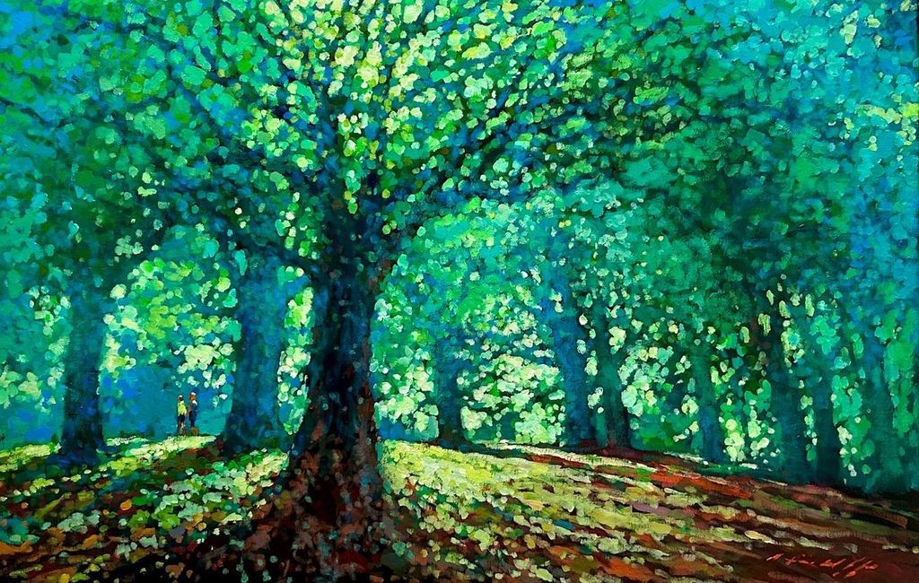 David Hinchliffe, Walking in Hampstead Heath David Hinchliffe, Walking in Hampstead Heath