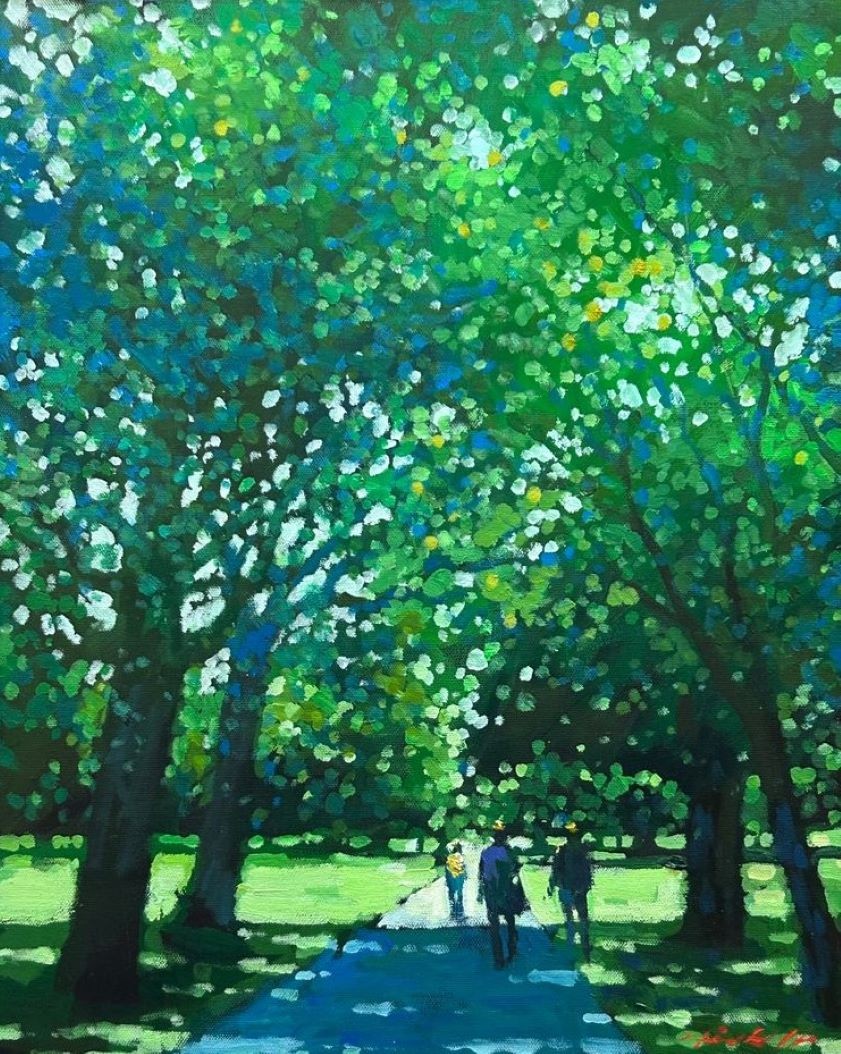 David Hinchliffe, Study for Green Park David Hinchliffe, Study for Green Park