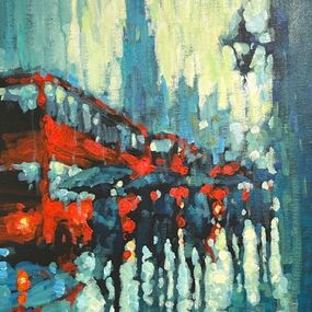 Gemälde, Commuters, David Hinchliffe