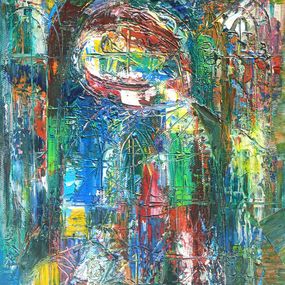 Painting, Abstract Prayer, Seyran Gasparyan