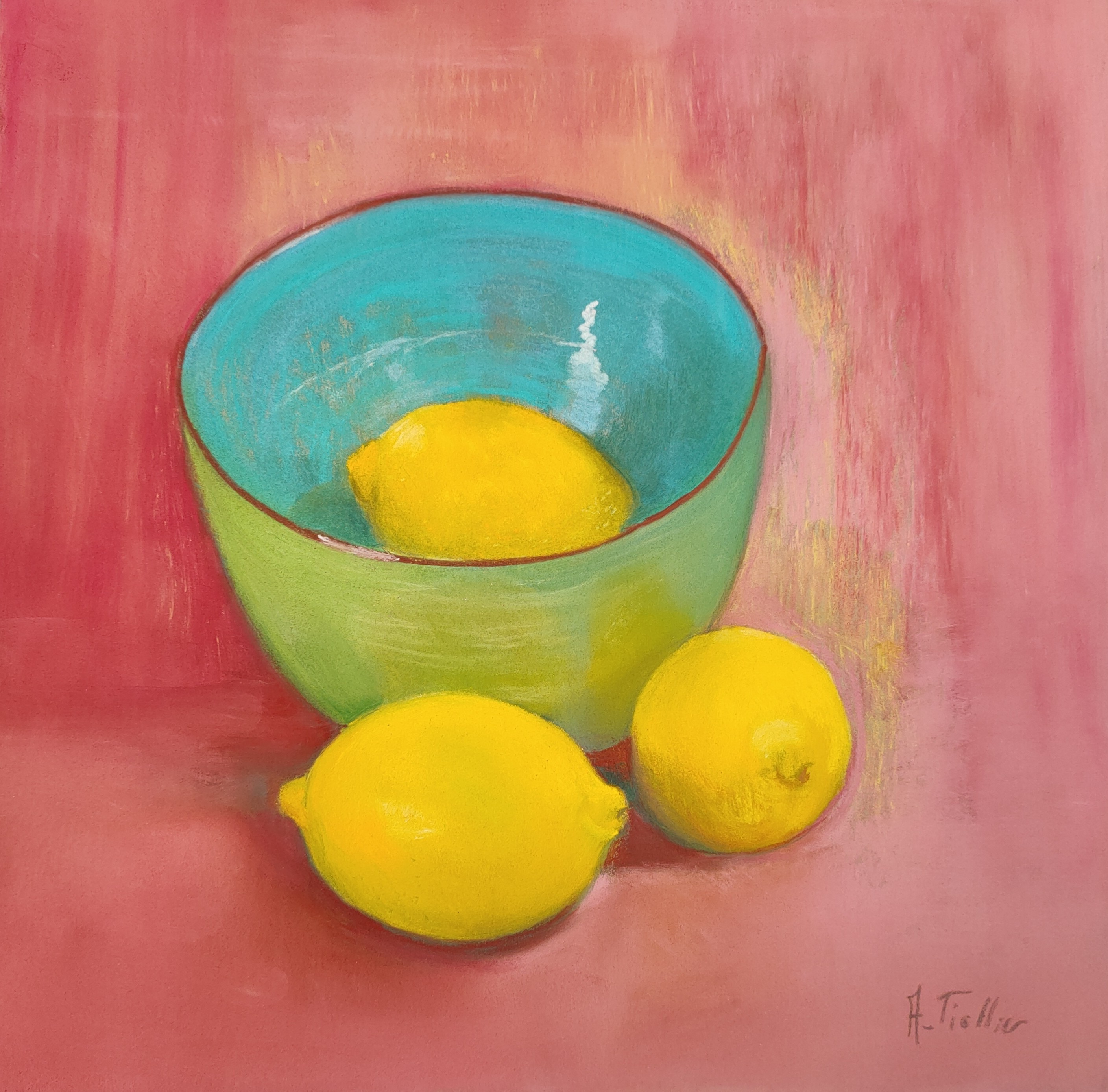 Agnès Tiollier, Trois citrons Agnès Tiollier, Trois citrons