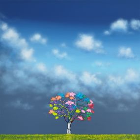 Gemälde, L'arbre acidulé, Alexandra Battezzati