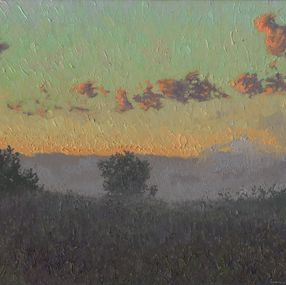 Peinture, Foggy morning, Simon Kozhin