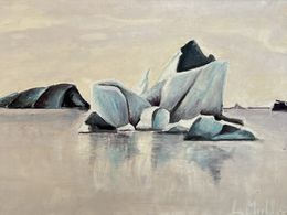 Painting, Fleur de glace, L. Mull