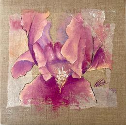 Painting, Iris IX, Virginie Cadoret