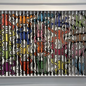 Pintura, Keith Haring Tableau cinétique, Pierre Lamblin