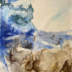 Painting, Liquid Life Series n8. From the Liquid Life series, Rosario Briones