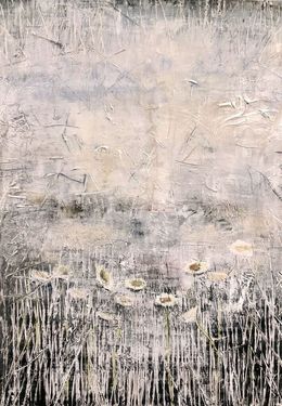 Peinture, New Daisies, Susan Woldman