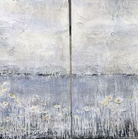 Painting, May Daisies, Susan Woldman