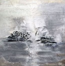 Gemälde, Big Wave Vortex, Susan Woldman