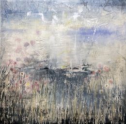 Painting, Cherry Blossoms, Susan Woldman