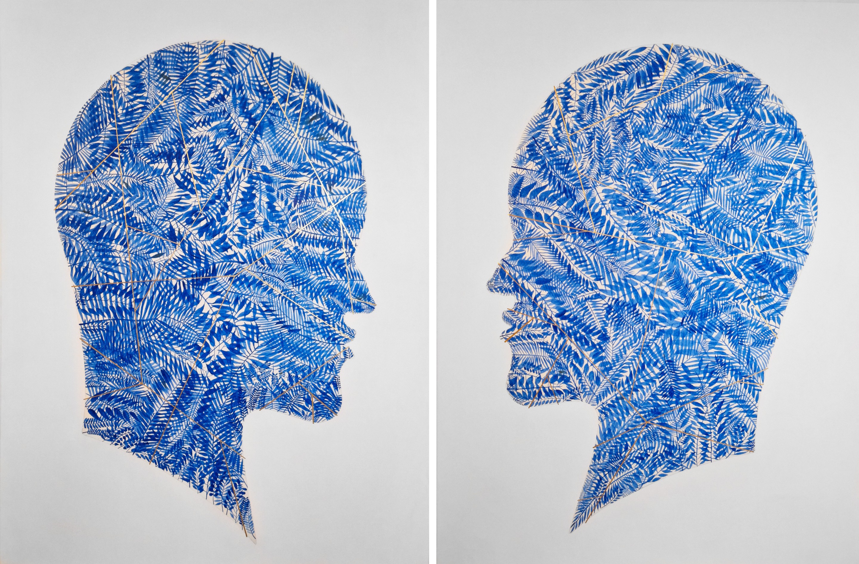 Almo, Big invasion #1 and #2. From The Botanical Interruption Series Almo, Big invasion #1 and #2. From The Botanical Interruption Series