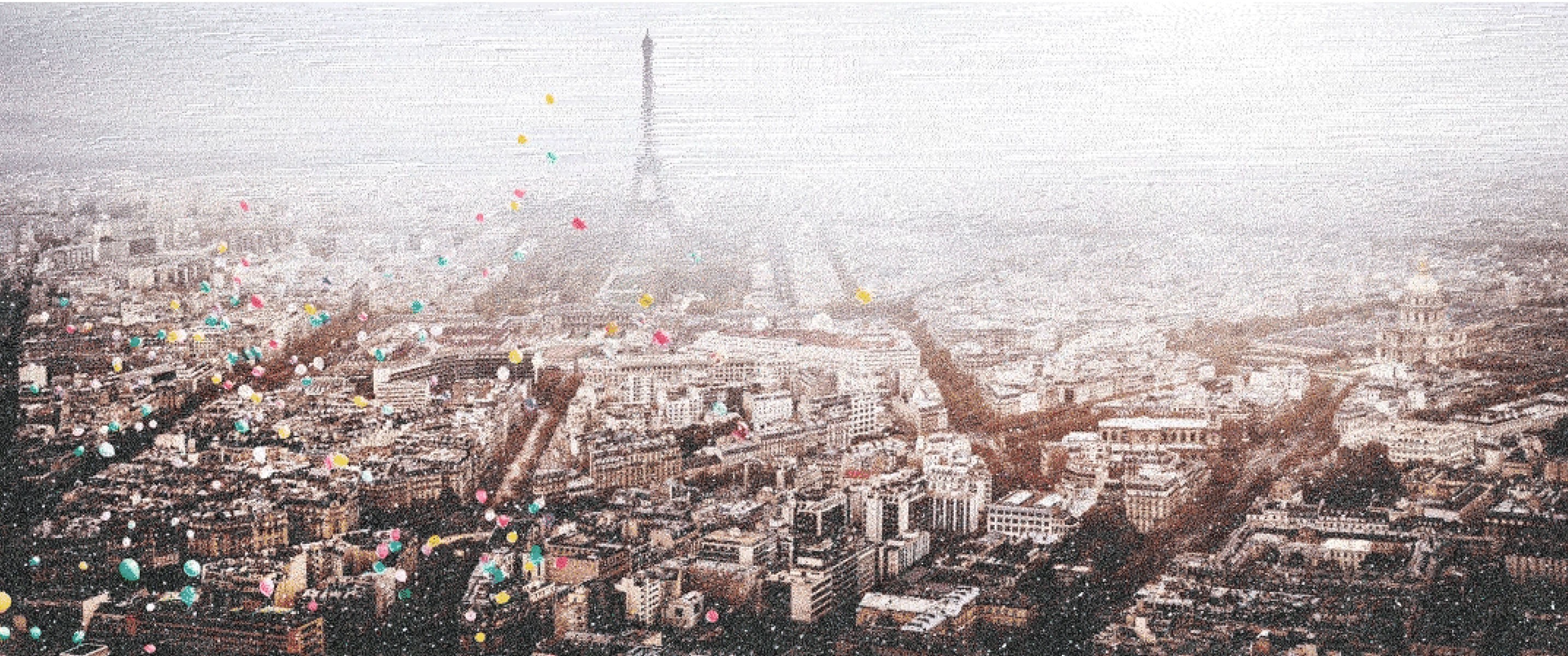 David Drebin, Balloons over paris diamond dust (L) David Drebin, Balloons over paris diamond dust (L)