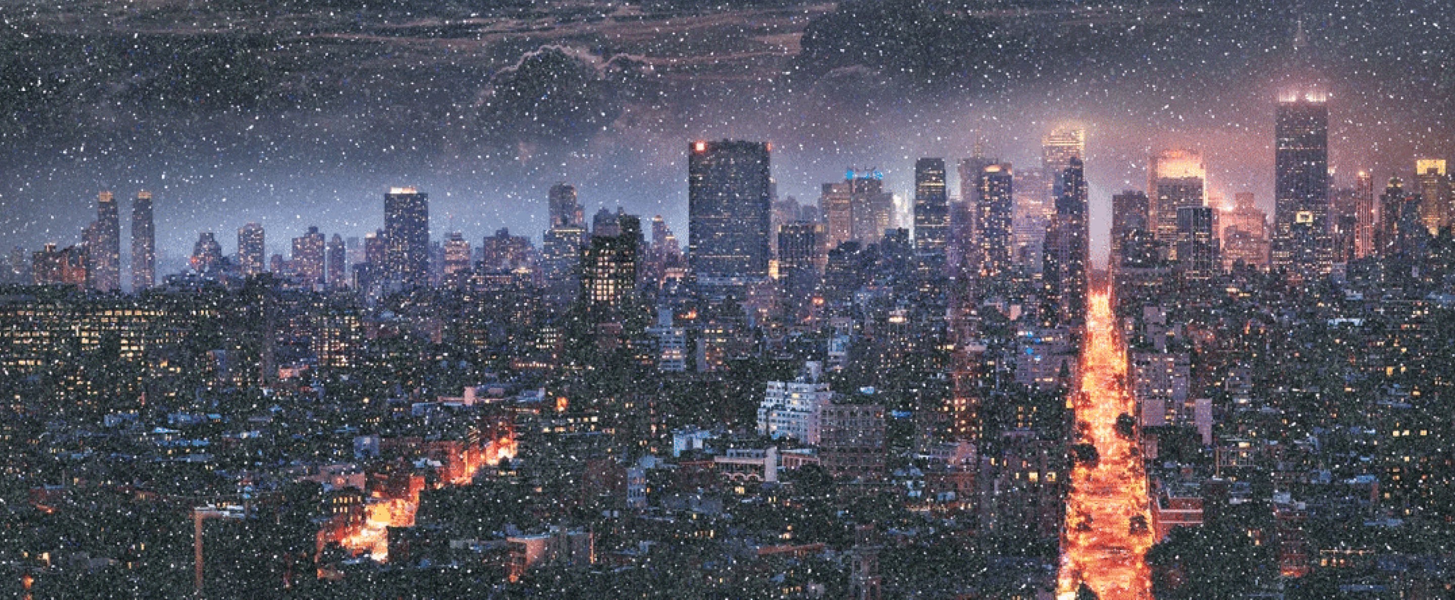 David Drebin, Blazing city diamond dust (M) David Drebin, Blazing city diamond dust (M)