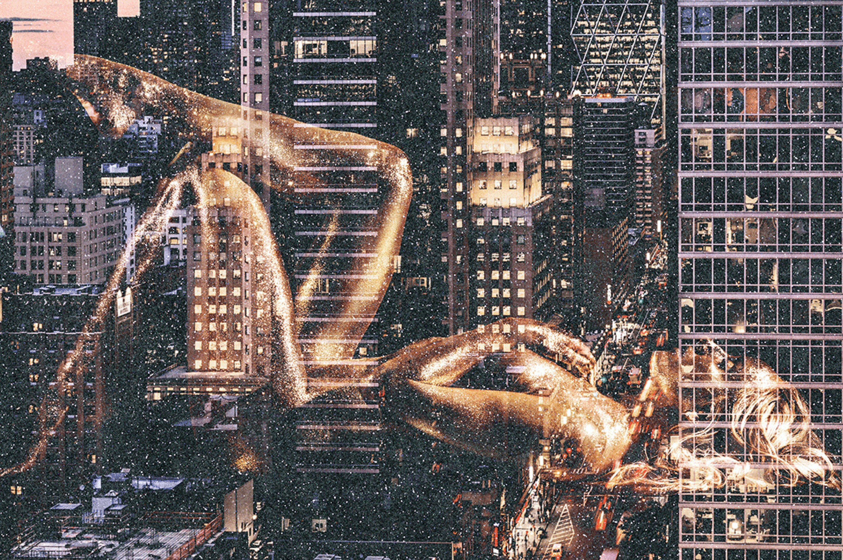 David Drebin, Golden dream diamond dust (L) David Drebin, Golden dream diamond dust (L)
