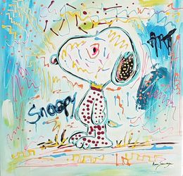 Gemälde, Snoopy pensif, Âme Sauvage