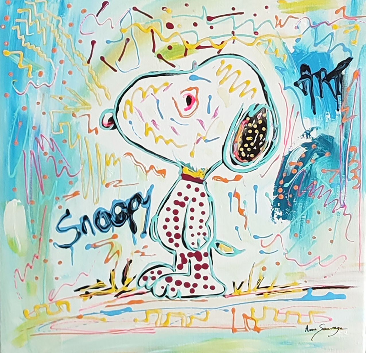 Âme Sauvage, Snoopy pensif Âme Sauvage, Snoopy pensif