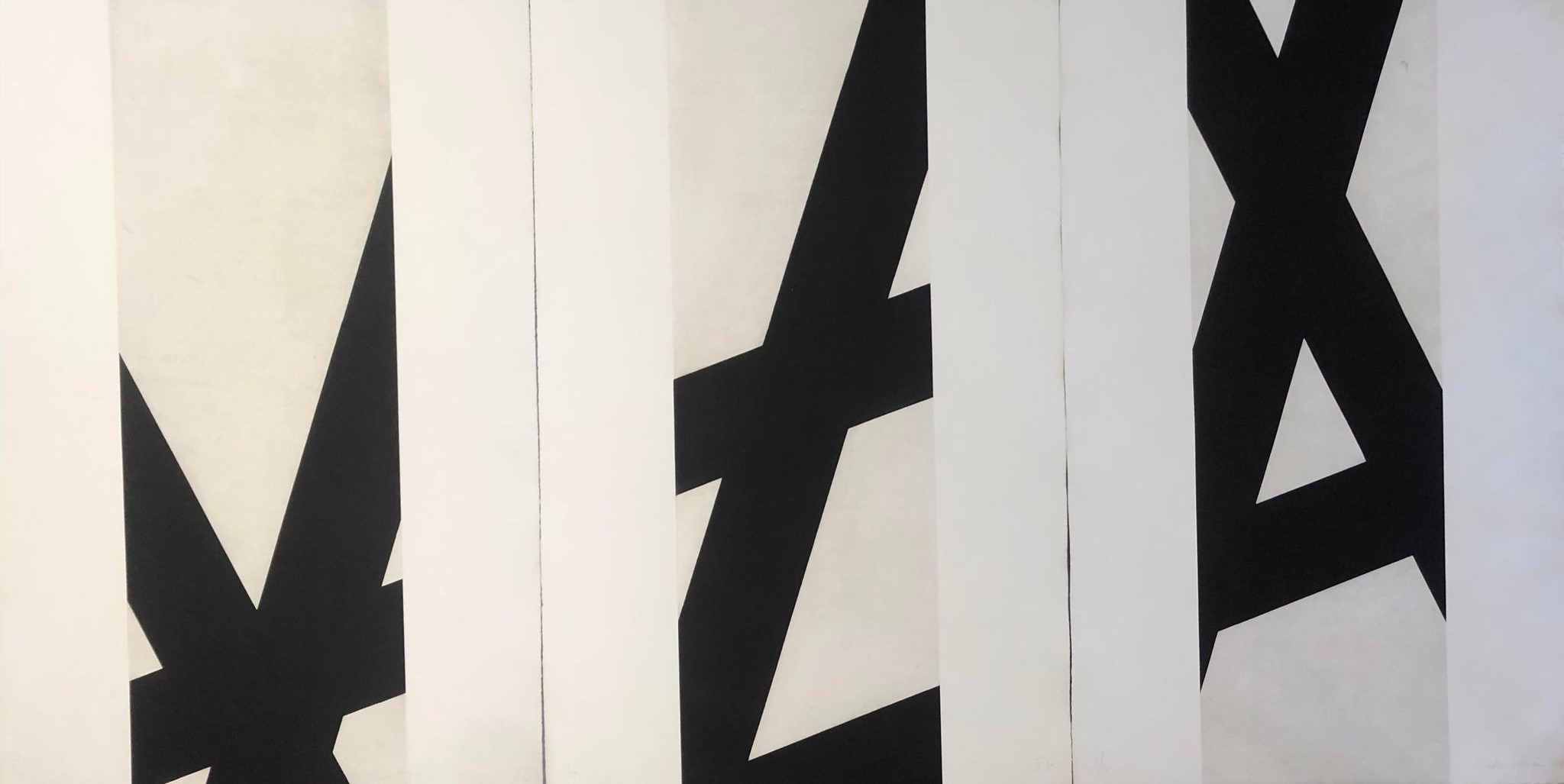 Godwin Hoffmann, Triptyque de gravures originales abstraites Godwin Hoffmann, Triptyque de gravures originales abstraites