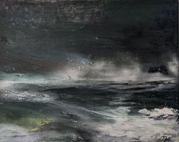 Peinture, Nuit noire et Nuées blanches, Dann Aubert