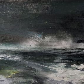 Peinture, Nuit noire et Nuées blanches, Dann Aubert